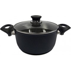 Ballarini Capri Granitium Βαθιά Κατσαρόλα από Αλουμίνιο 20cm